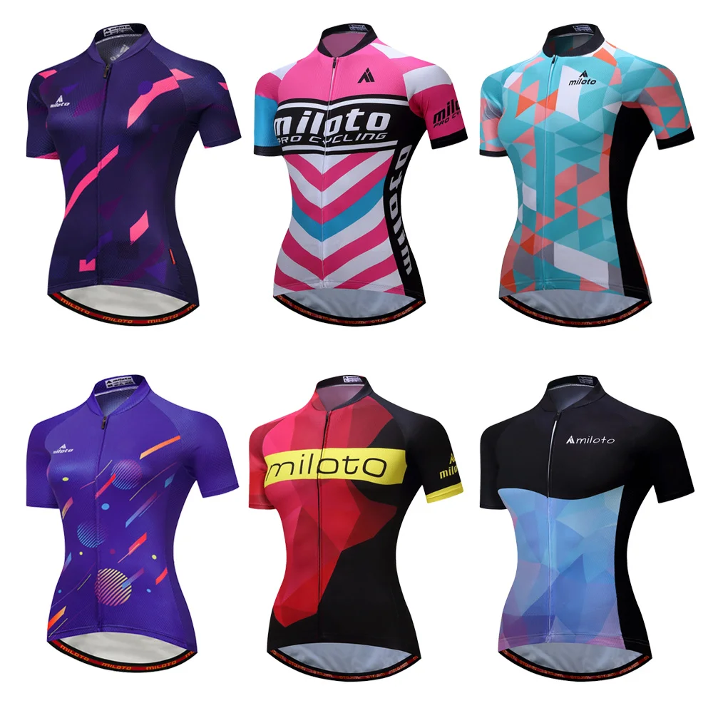 Cycling Gear Girls - Maglia a maniche corte moda donna