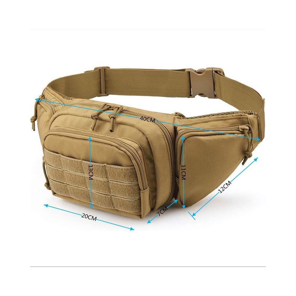 Cycling Gear Pack - Marsupio Tattico Impermeabile con Cintura Regolabile