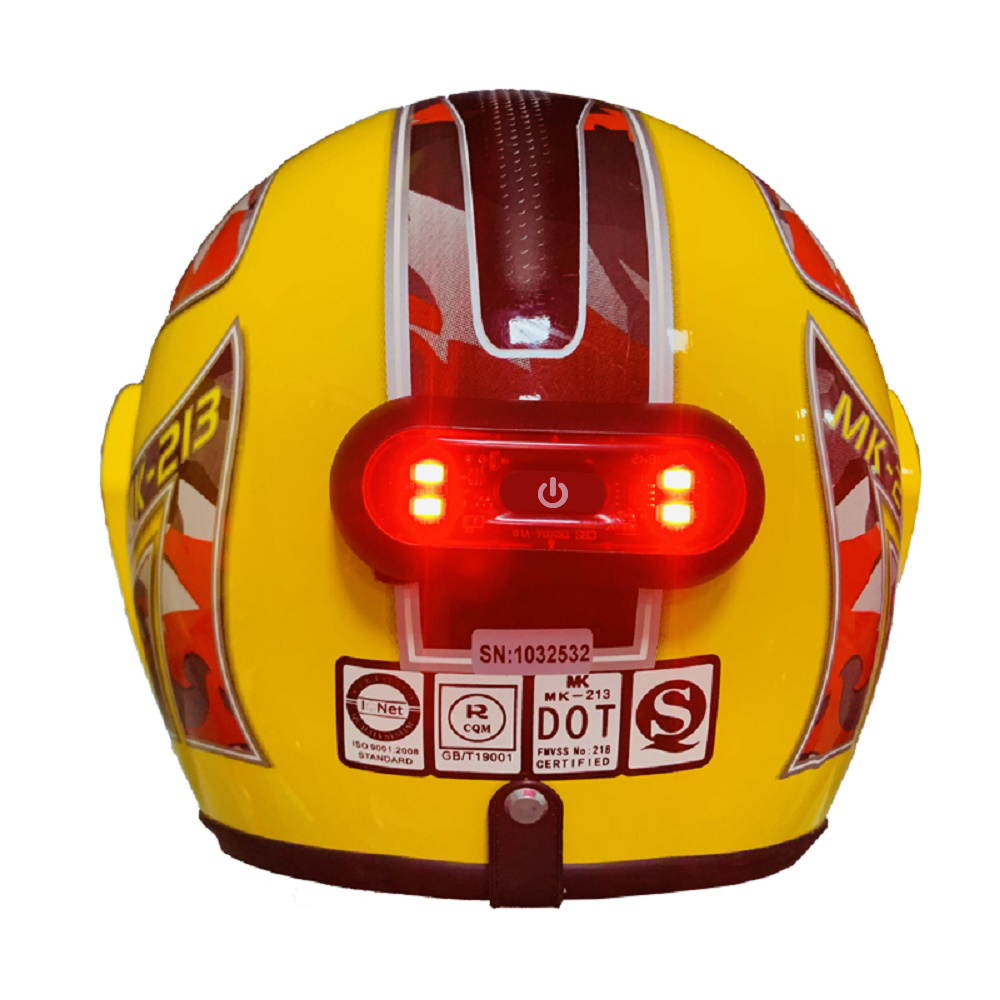 4 perline lampada casco da bic - Cycling Gear And Accessories recensione e prezzo
