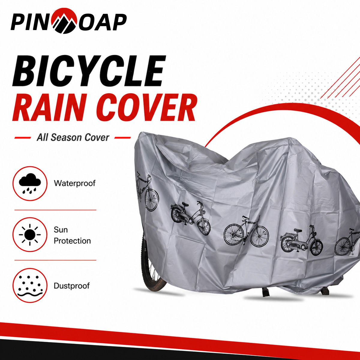 PINMOAP Copertura universale a - Cycling Gear Pack recensione e prezzo