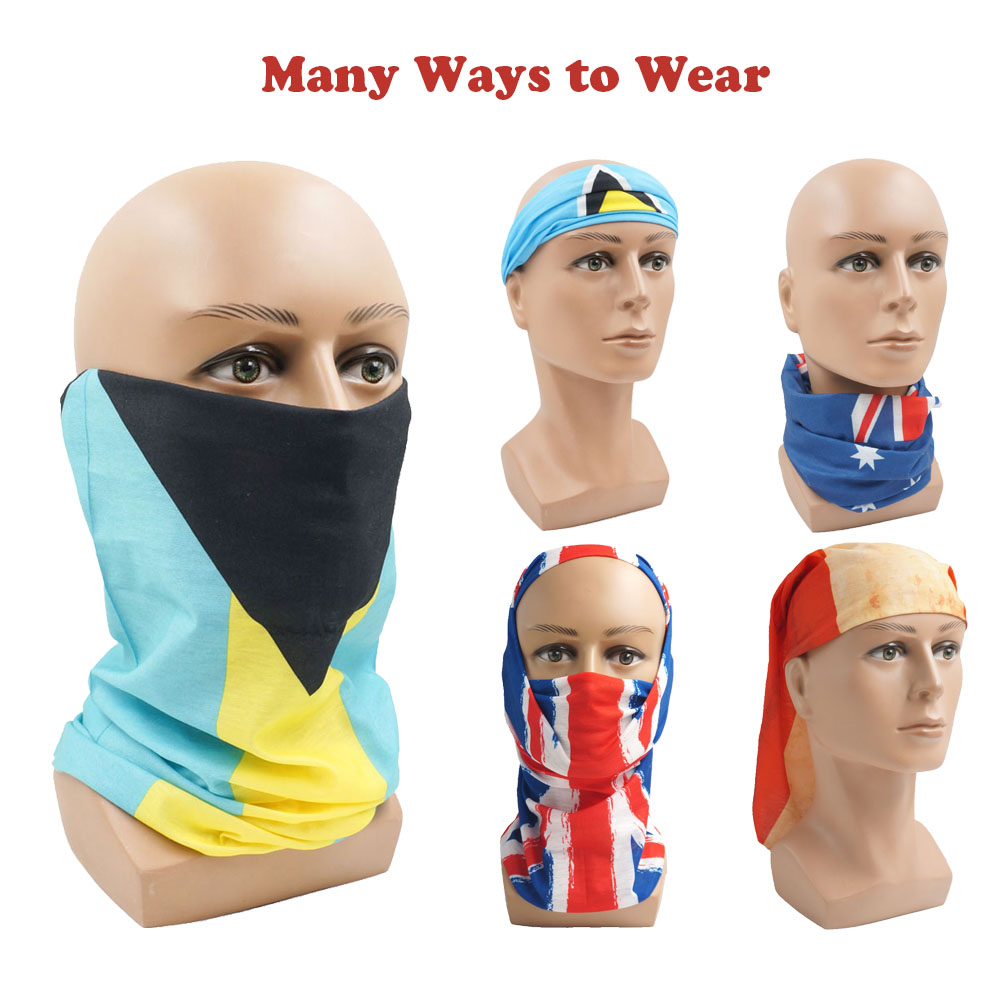 Bandane con bandiera del bangl - Cycling Gear Canada recensione e prezzo