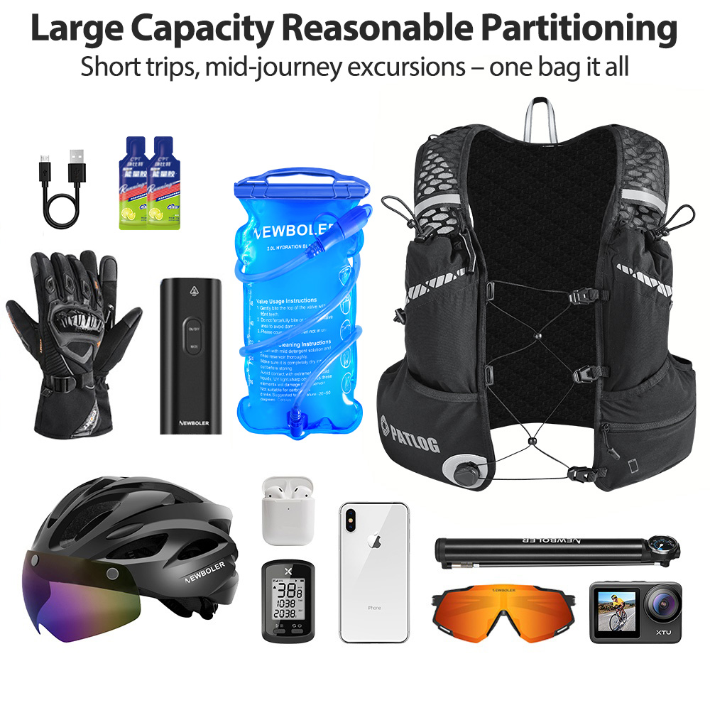 Zaino idrico traspirante da 8L - Cycling Gear Pack recensione e prezzo